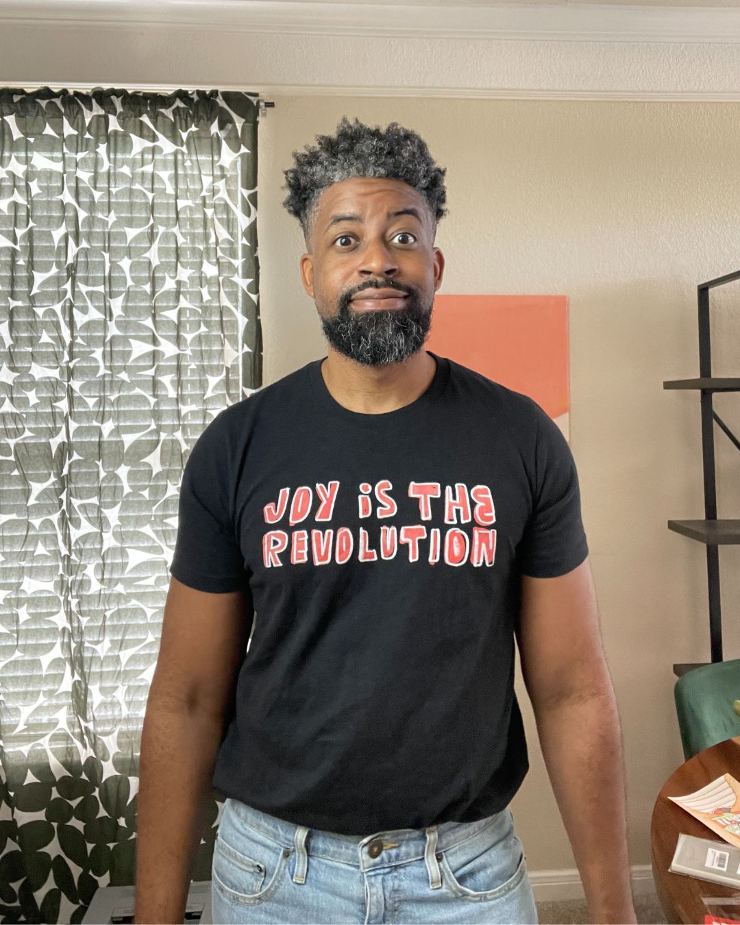 Black "Joy is the Revolution" Unisex t-shirt