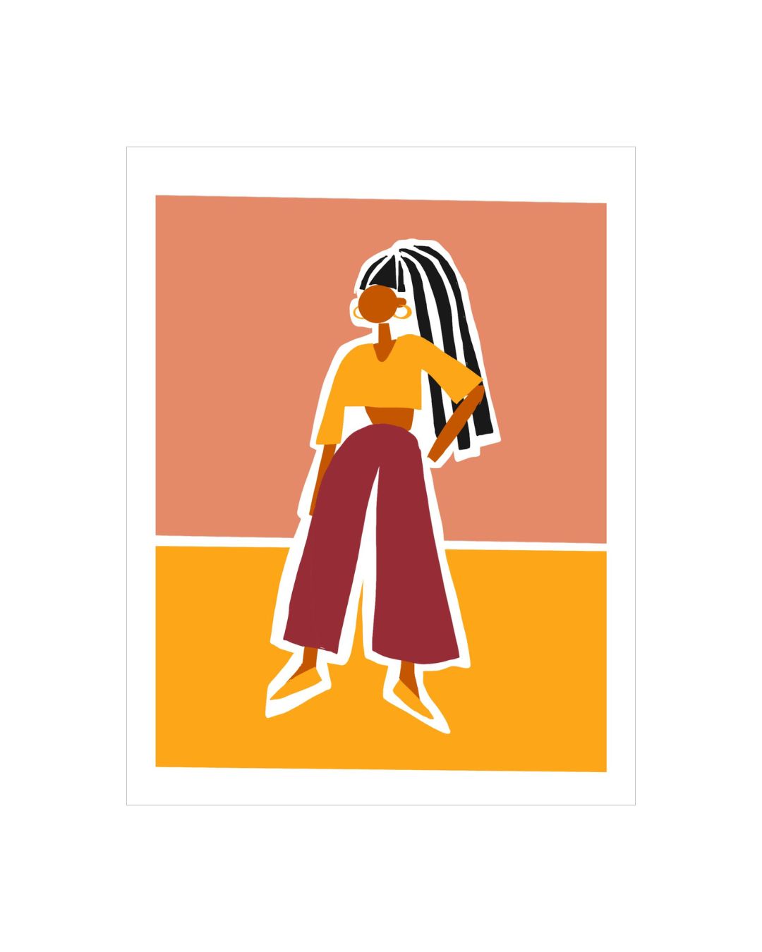 PREORDER “Sitting Up In My Room” Art Print