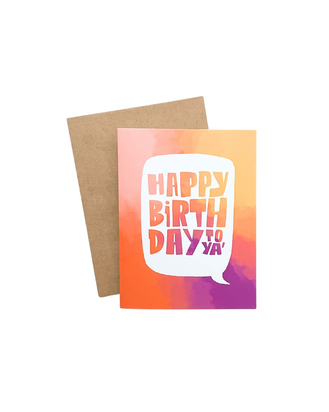 "Happy Birthday To Ya" Greeting Card