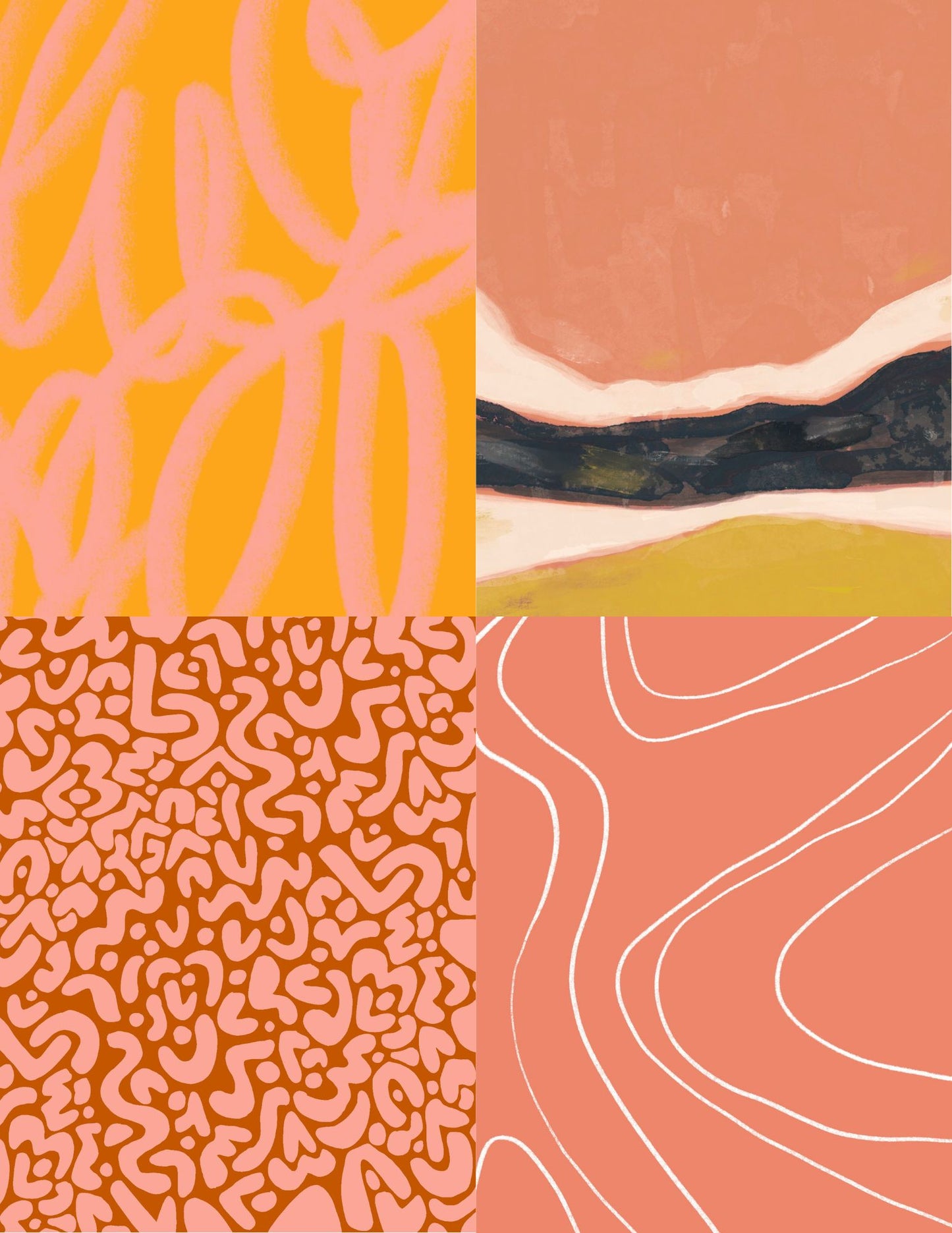 Joyful Backdrops Printable Collage Kit