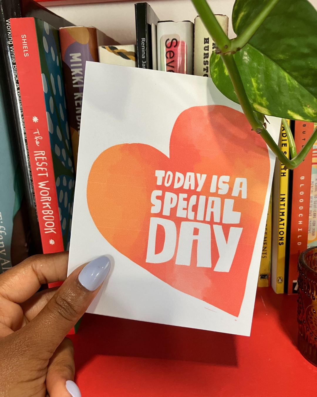 "Today is a Special Day" Greeting Card