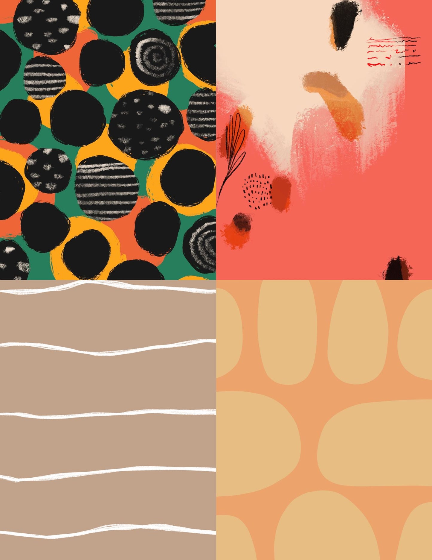 Joyful Backdrops Printable Collage Kit