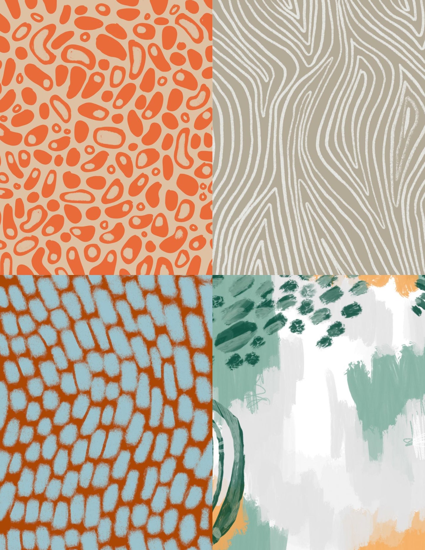 Joyful Backdrops Printable Collage Kit