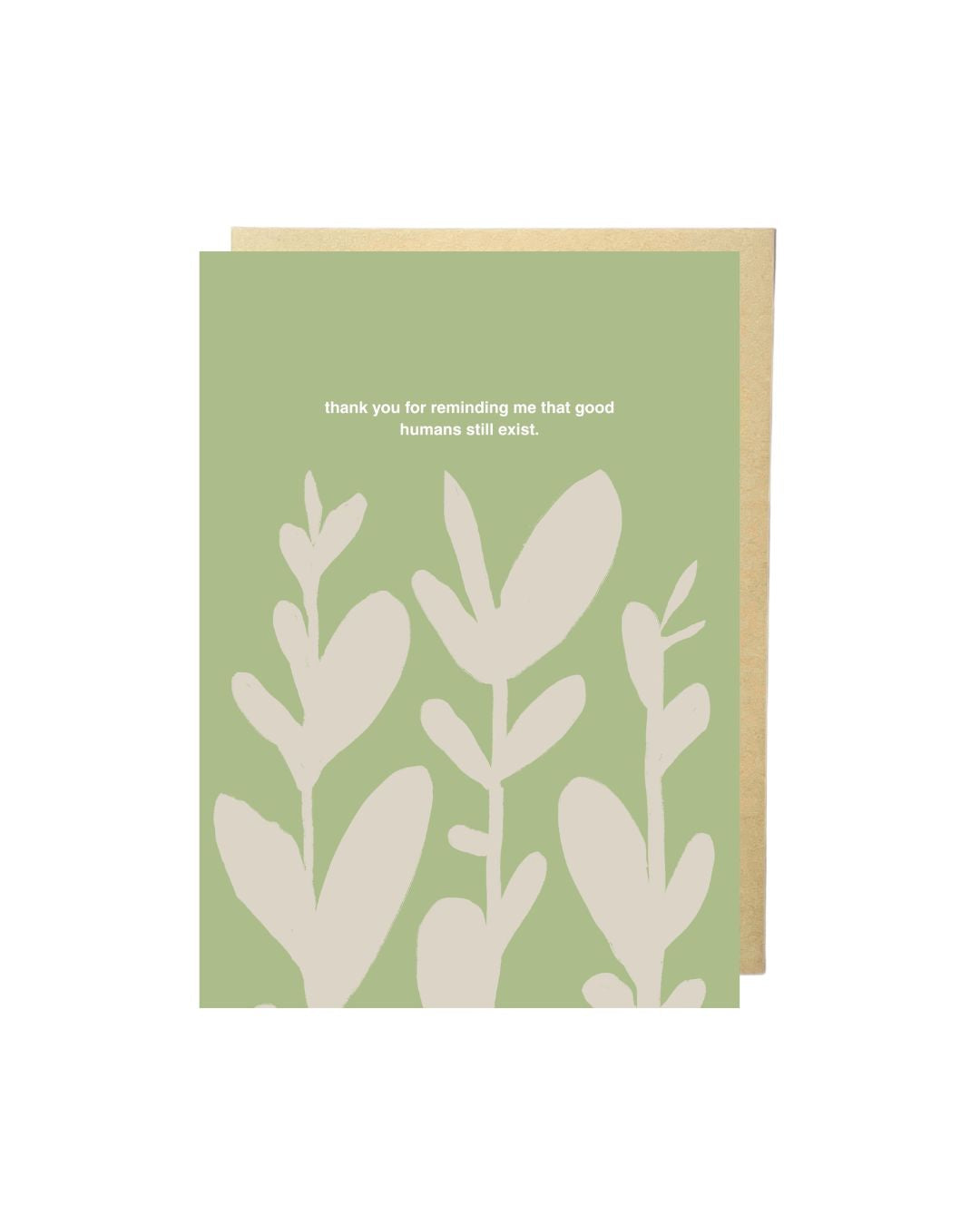 PREORDER "Thank You For Reminding Me" Flat Greeting Card