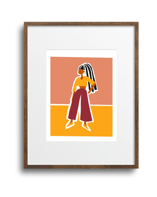 PREORDER “Sitting Up In My Room” Art Print