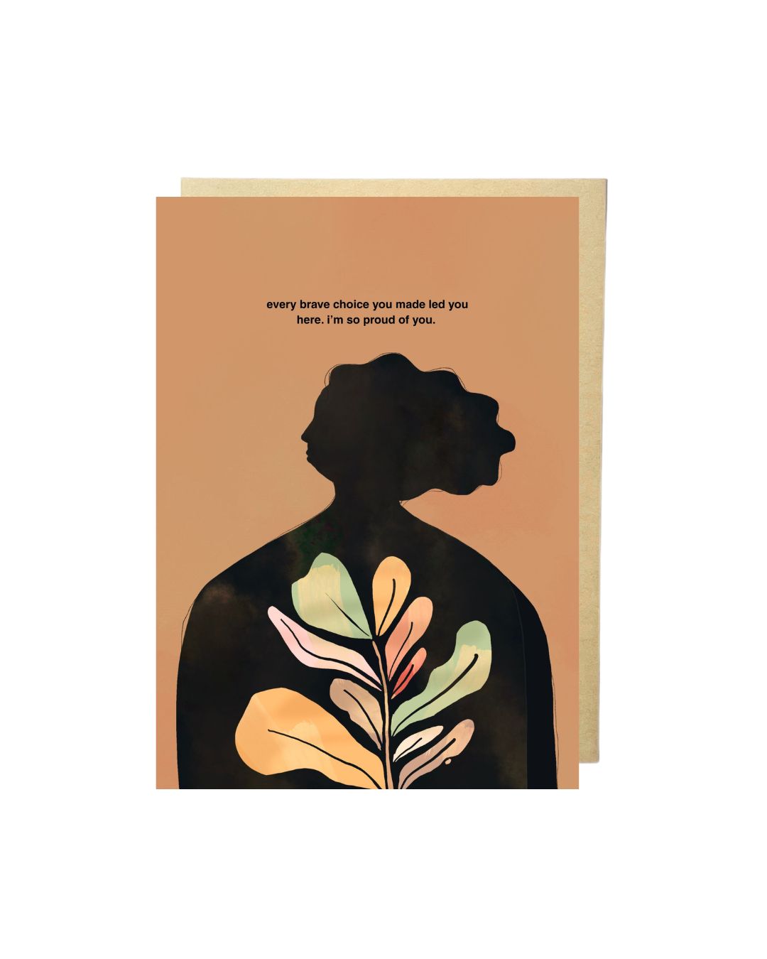 PREORDER “Every Brave Choice” Flat Greeting Card