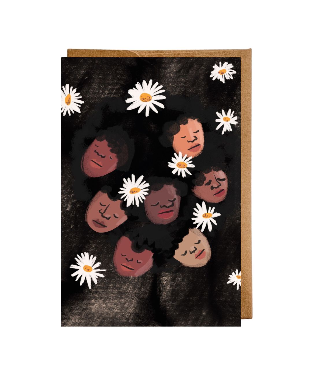 PREORDER "We Are Connected" Flat Greeting Card