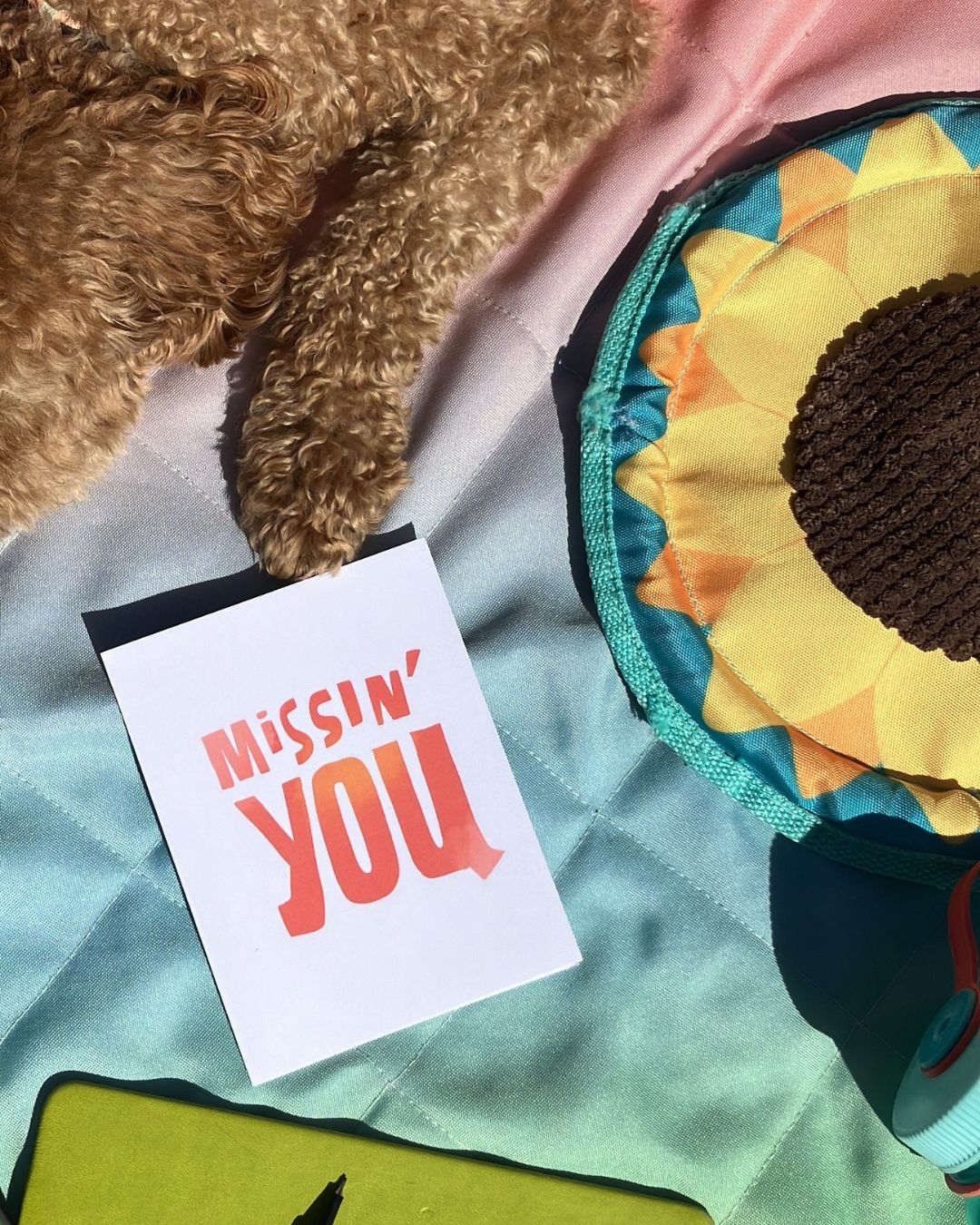 "Missin' You" Greeting Card