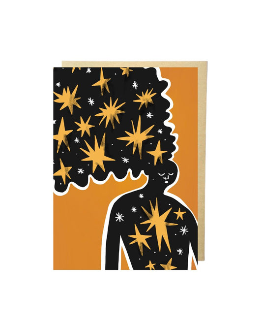 PREORDER “She Contains Multitudes” Flat Greeting Card