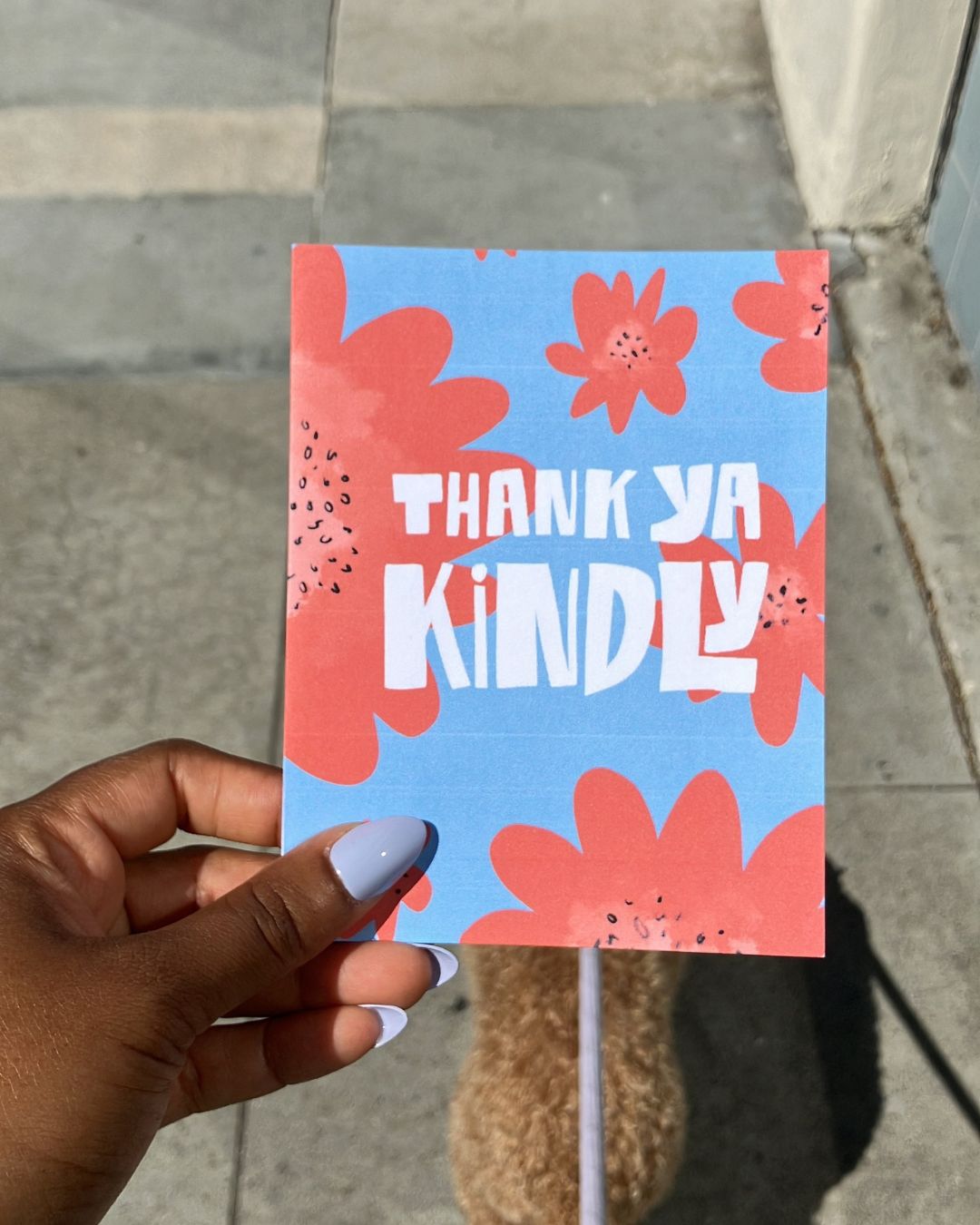 "Thank Ya Kindly" Greeting Card