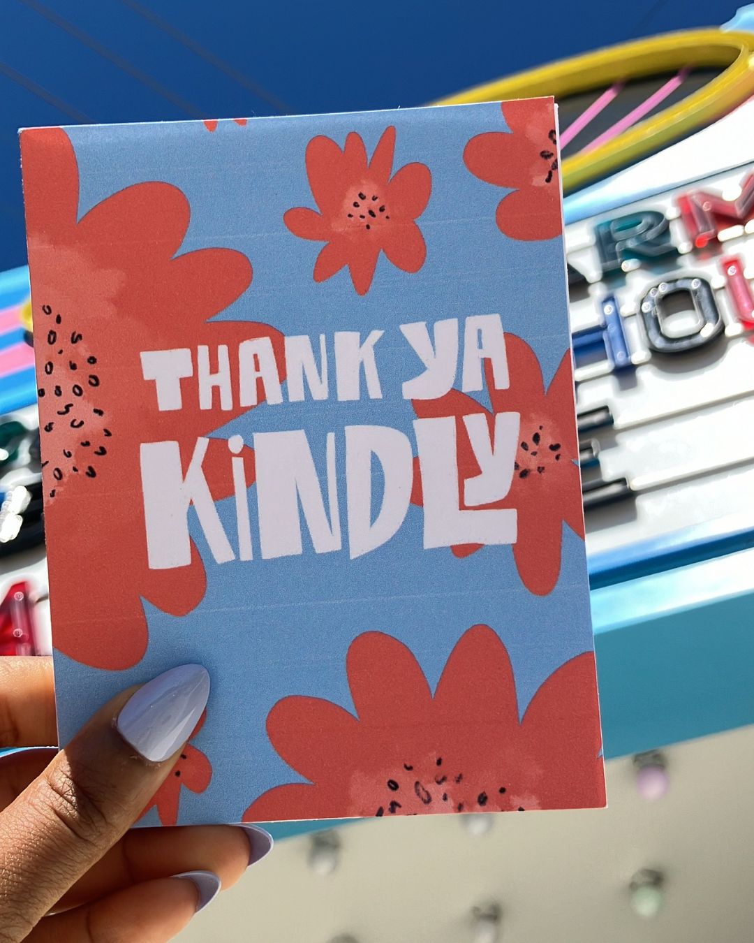 "Thank Ya Kindly" Greeting Card