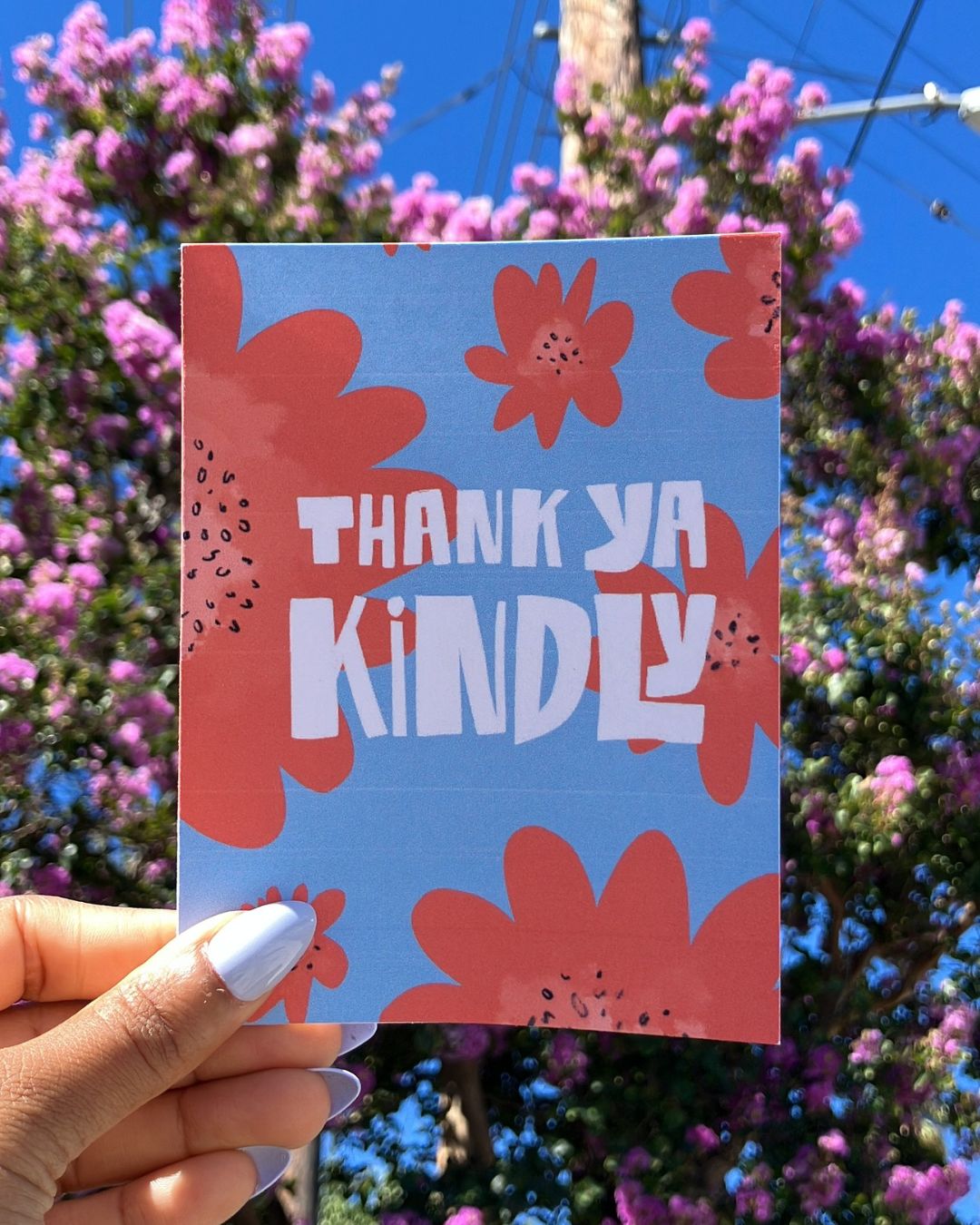 "Thank Ya Kindly" Greeting Card