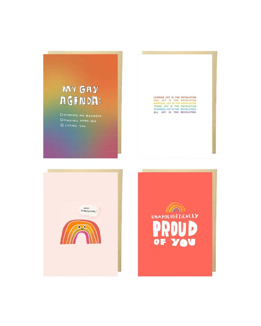 PREORDER “Unapologetically Proud” 8 Card Set