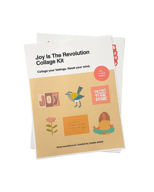 Joy is the Revolution Printable Collage Kit