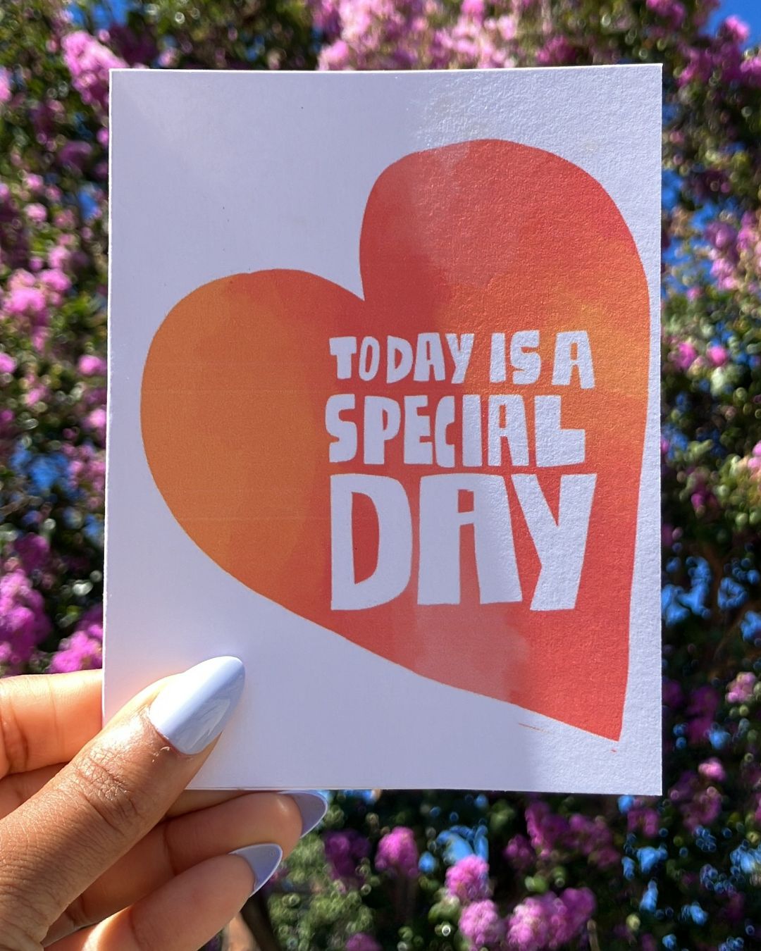 "Today is a Special Day" Greeting Card