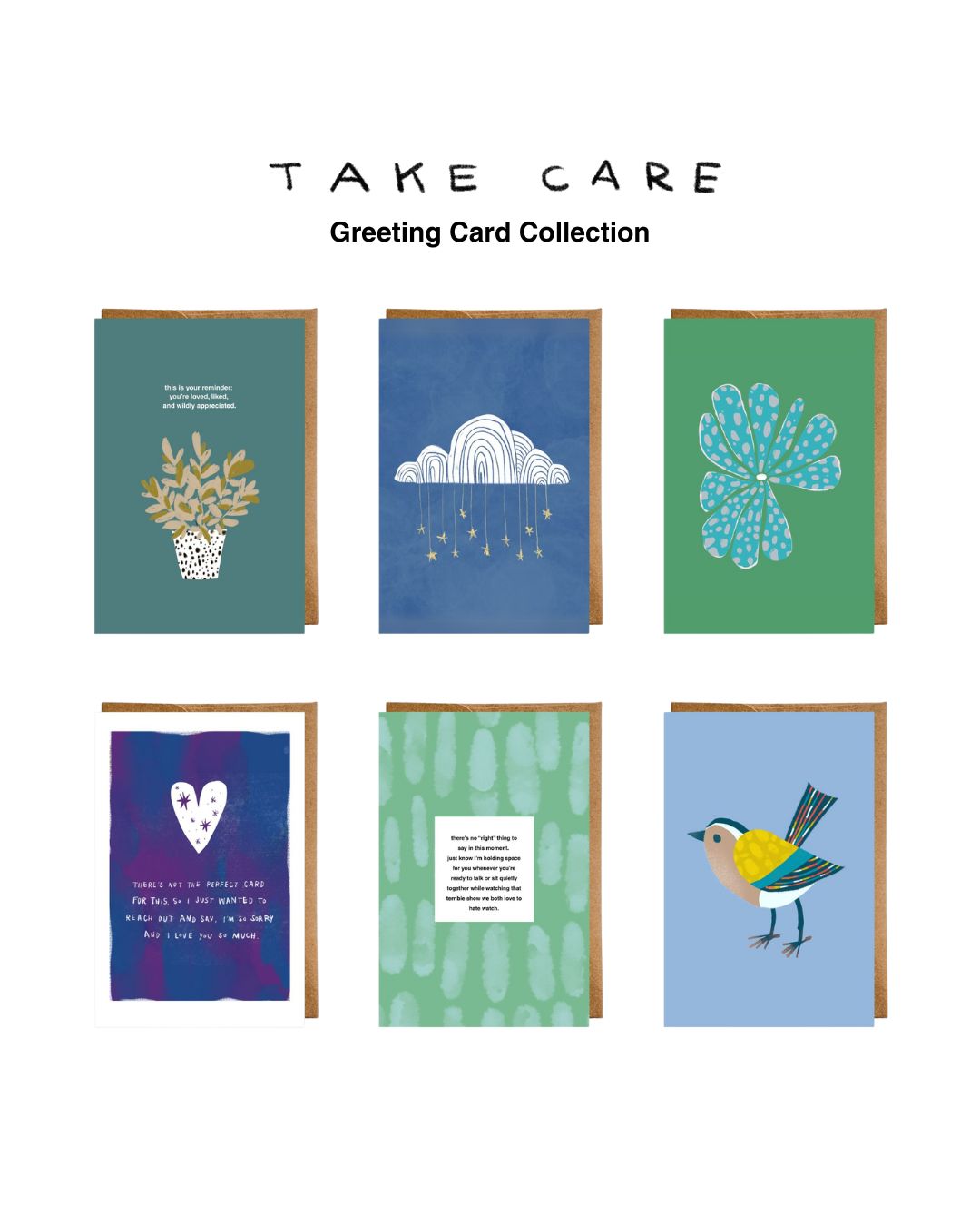 PREORDER: Take Care Greeting Card Collection
