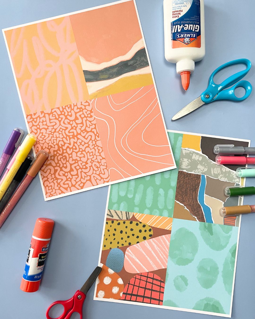 Joyful Backdrops Printable Collage Kit