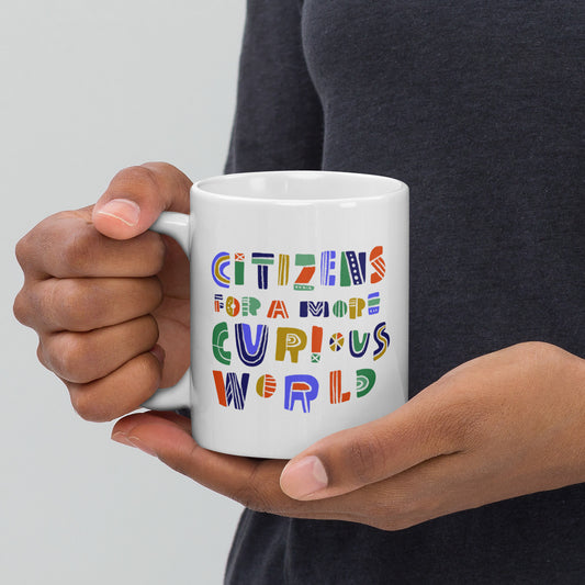 Citizens For a More Curious World White 11 oz. Mug